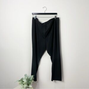 [Talbots] Women's Black High Waist Full Length Straight Leg Career Pants
